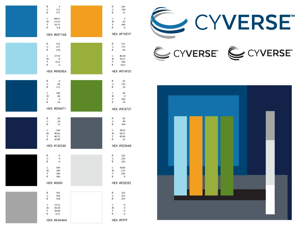 CyVerse Color Palette